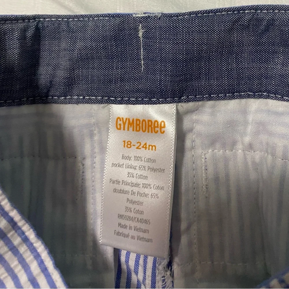 Gymboree seersucker pants